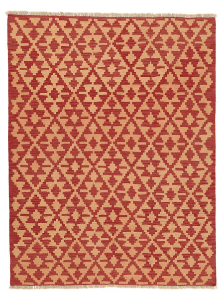 Tappeto Persiano Kilim Ghashghai 177X231 Rosso Scuro/Arancione ( Persia/Iran)