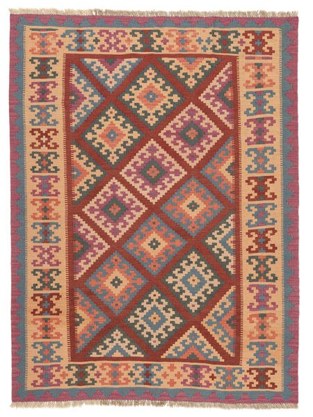 絨毯 キリム カシュガイ 177X240 ダークレッド/茶色 ( ペルシャ/イラン)