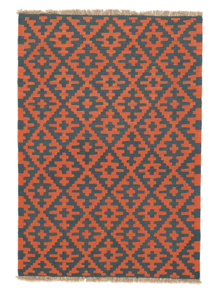 絨毯 オリエンタル キリム カシュガイ 105X150 ブラック/レッド ( ペルシャ/イラン)