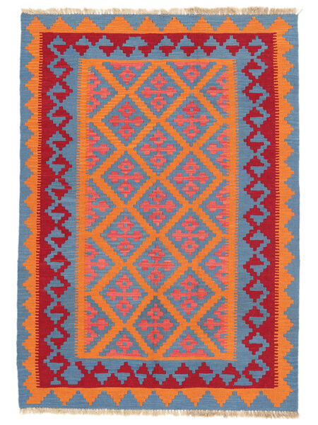  Orientalsk Kelim Ghashghai Tæppe 128X180 Rød/Mørkeblå Persien/Iran Carpetvista