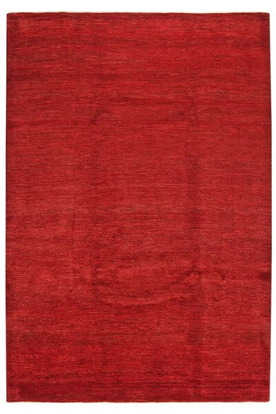  Persian Gabbeh Persia Rug 203X295 Dark Red (Wool, Persia/Iran)