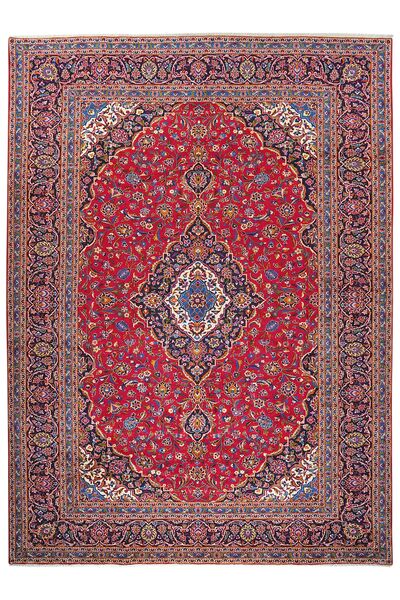 Tapis D'orient Kashan 298X412 Rouge Foncé/Rouge Grand (Laine, Perse/Iran)