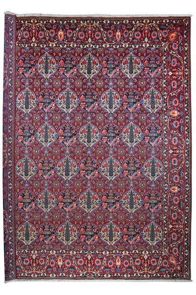 315X413 Bakhtiari Rug Oriental Dark Red/Black Large (Wool, Persia/Iran)