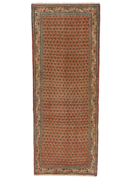 Colored Vintage Teppich 80X206 Läufer Braun/Dunkelrot Wolle, Persien/Iran Carpetvista