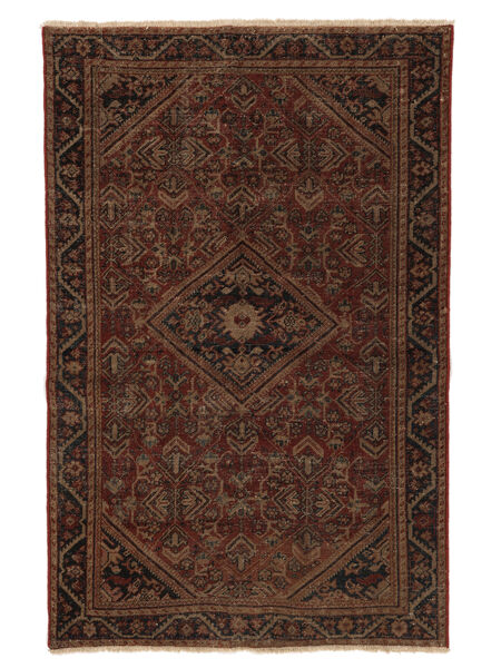  130X200 Colored Vintage Teppe Svart/Brun Persia/Iran Carpetvista