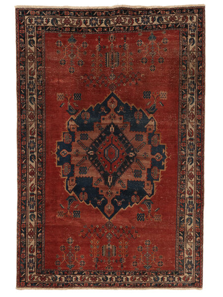  Persisk Colored Vintage Teppe 173X258 Svart/Mørk Rød Carpetvista