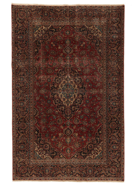  Persisk Colored Vintage Teppe 195X302 Svart/Brun (Ull, Persia/Iran)