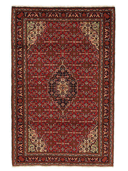  Orientalsk Asadabad Tæppe 104X160 Mørkerød/Sort Uld, Persien/Iran Carpetvista