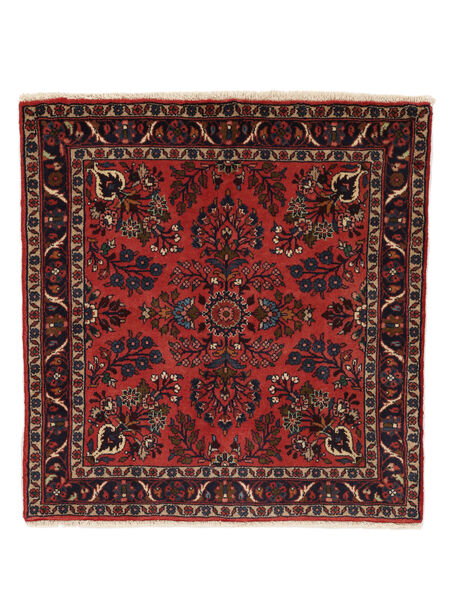 103X106 Mehraban Rug Oriental Square Black/Dark Red (Wool, Persia/Iran) Carpetvista