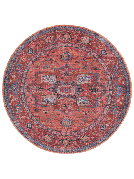 Kitchen Rug
 Georgia Oriental Ø 120 Cotton Red/Blue