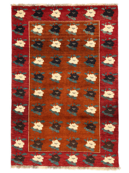  Gashgai Fine Alfombra 120X178 Persa De Lana Rojo Oscuro/Negro Pequeño Carpetvista