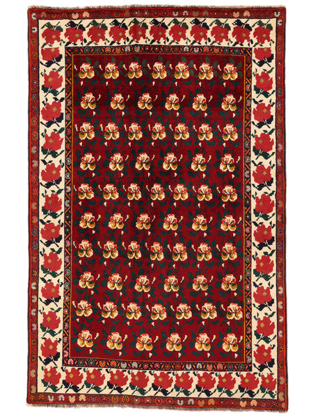 Koberec Ghashghai Fine 132X202 Tmavě Červená/Černá (Vlna, Persie/Írán)