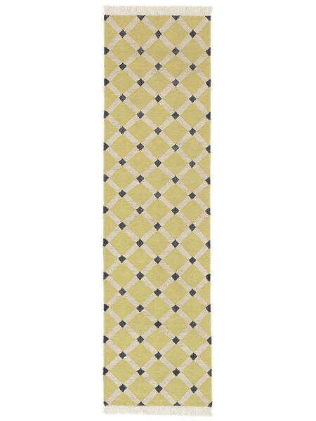 Krissy Indoor/Outdoor Rug Washable 80X300 Small Yellow Runner