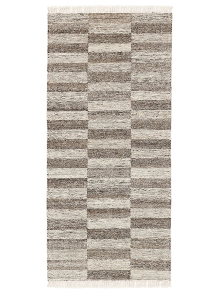 Jordana Indoor/Outdoor Rug Washable 90X200 Small Light Brown Runner