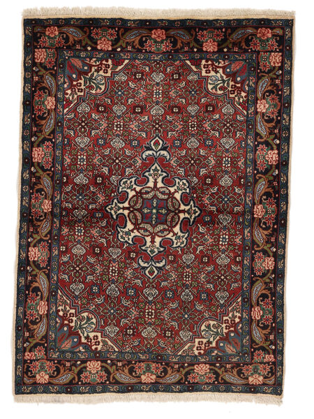  Persialainen Bidjar Matot 105X146 Musta/Tummanpunainen Carpetvista
