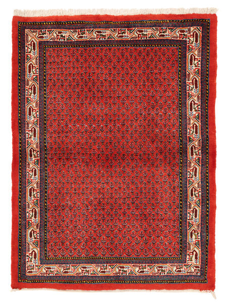  Sarouk Mir Covor 110X150 Persan Lână Dark Red/Negru Mic Carpetvista