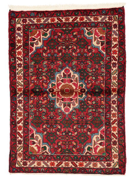  Oriental Asadabad Rug 107X148 Dark Red/Black Wool, Persia/Iran Carpetvista
