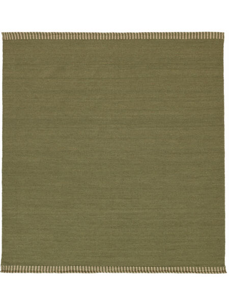  Wool Rug 250X250 Visby Green Square Large