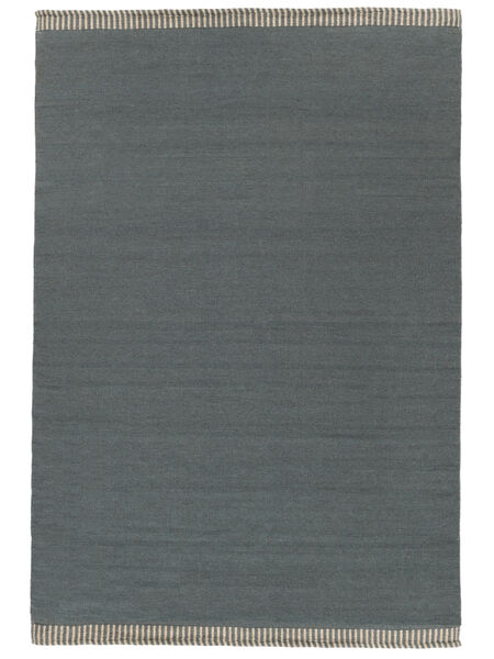  200X300 Visby Rug - Blue Wool