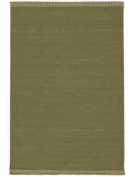  200X300 Visby Rug - Green Wool