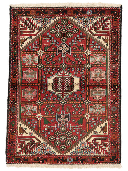 Dywan Orientalny Hamadan 105X150 Ciemnoczerwony/Czarny (Wełna, Persja/Iran)