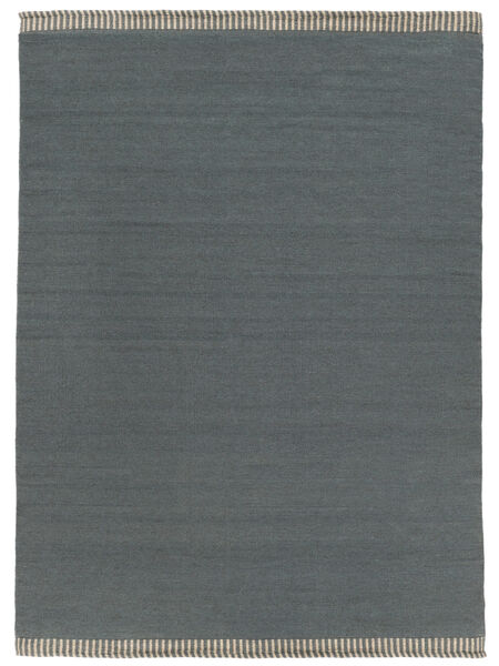  250X350 Large Visby Rug - Blue Wool