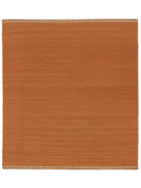  250X250 Large Visby Rug - Rust Red Wool