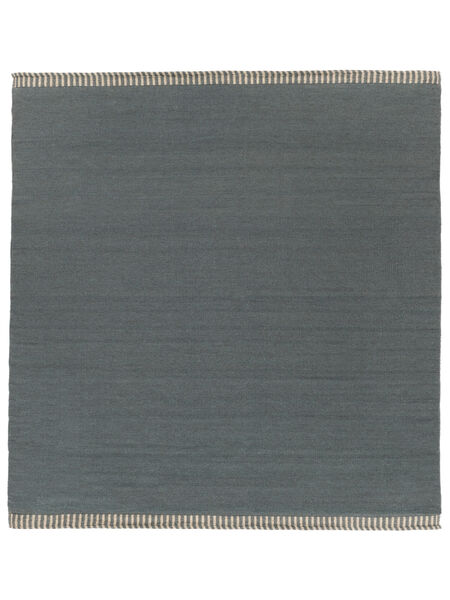  Wool Rug 250X250 Visby Blue Square Large