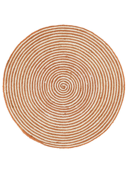  Indoor/Outdoor Rug Ø 100 Maronti Rust Red Round Small