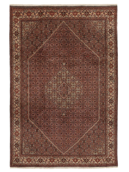 247X363 Bidjar Matta Orientalisk Brun/Svart (Ull, Persien/Iran) Carpetvista