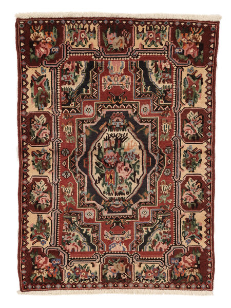  Persian Bakhtiari Rug 112X152 Black/Dark Red (Wool, Persia/Iran)