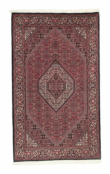 112X186 Bidjar Rug Oriental Black/Dark Red (Wool, Persia/Iran)