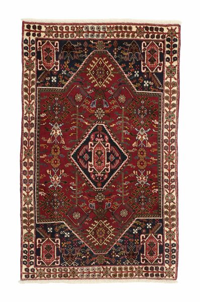  Gabbeh Kashkooli Rug 83X135 Persian Wool Black/Dark Red Small