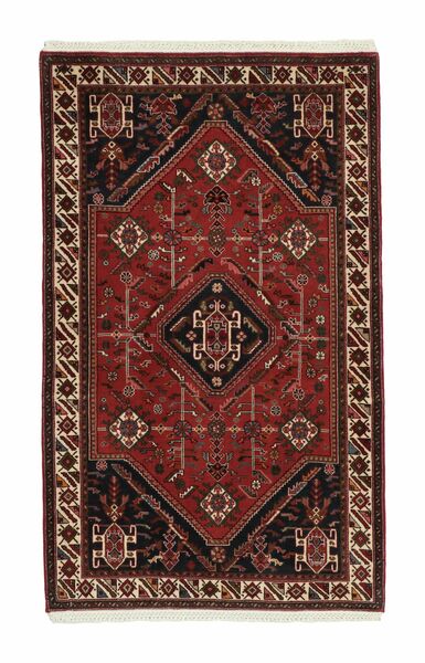  85X137 Medallion Small Gabbeh Kashkooli Rug Wool