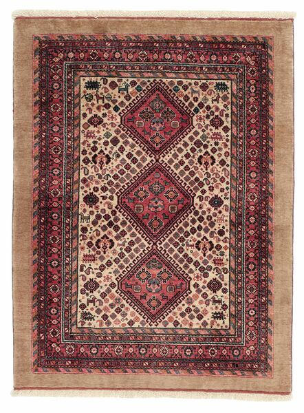 107X141 Tappeto Gabbeh Kashkooli Moderno Marrone/Rosso Scuro (Lana, Persia/Iran)