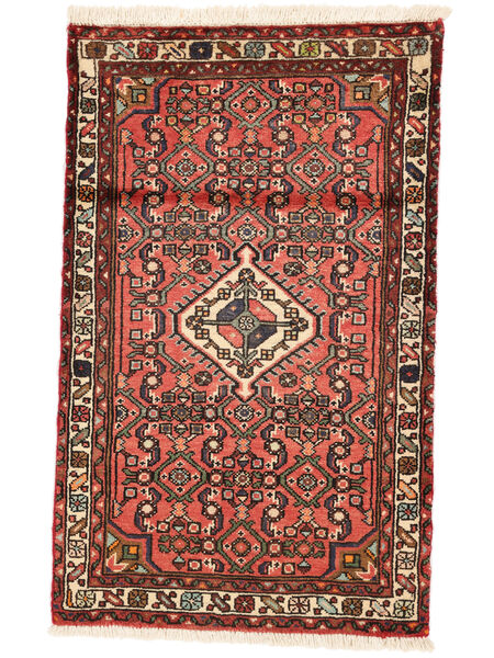  78X126 Medallion Small Asadabad Rug Wool, Carpetvista