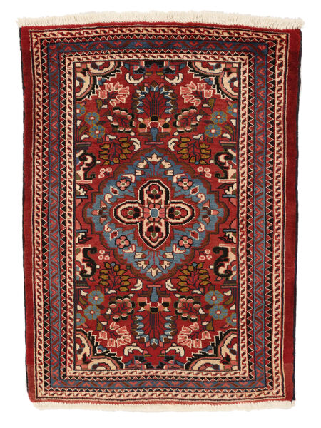 Tapete Oriental Lillian 80X110 Vermelho Escuro/Preto (Lã, Pérsia/Irão)