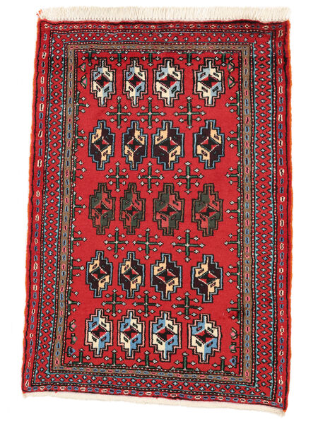  Persian Hamadan Rug 80X110 Dark Red/Black Carpetvista