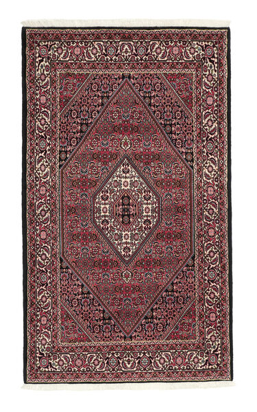  Bidjar Rug 110X185 Persian Wool Black/Dark Red Small