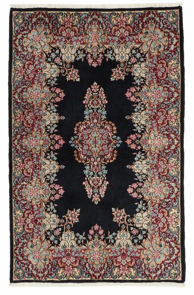  95X147 Floral Small Kerman Rug Wool