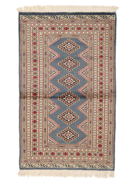  95X153 Pakistan Bokhara 2Ply Vloerkleed Bruin/Donkergrijs Pakistan Carpetvista