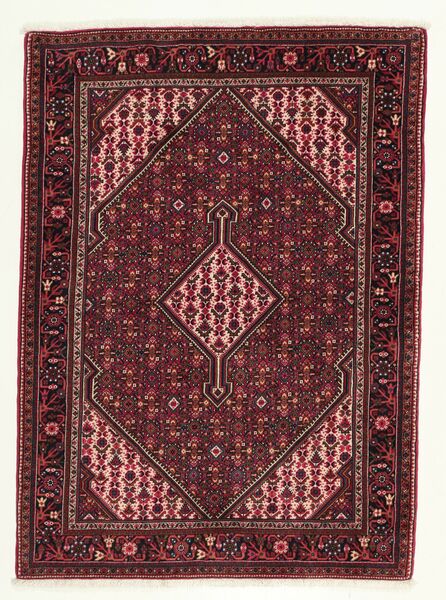  Orientalischer Sarough Fine Teppich 108X148 Schwarz/Dunkelrot Wolle, Persien/Iran