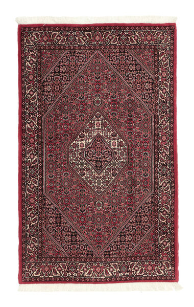 112X180 Alfombra Oriental Bidjar Negro/Rojo Oscuro (Lana, Persia/Irán)