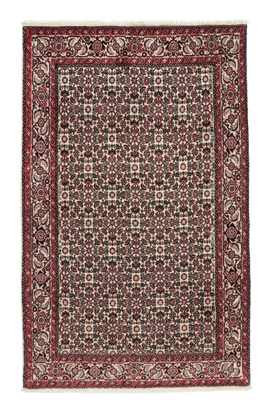  110X180 Bidjar Covor Negru/Dark Red Persia/Iran
