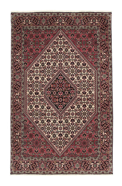  Bidjar Tappeto 107X175 Persiano Di Lana Nero/Rosso Scuro Piccolo