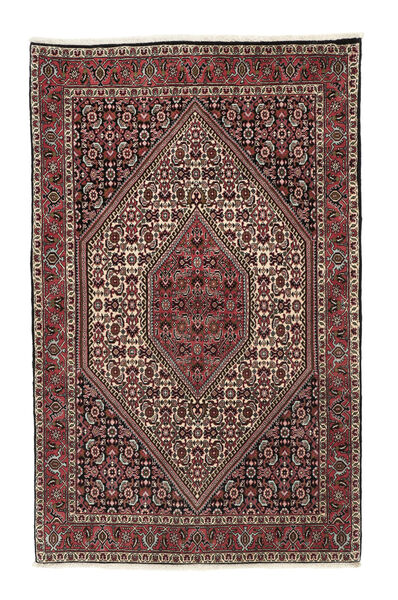 107X172 Tappeto Bidjar Orientale Nero/Rosso Scuro (Lana, Persia/Iran)