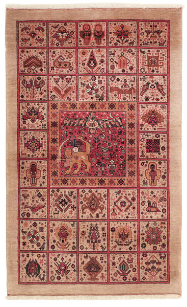  Persian Gabbeh Kashkooli Rug 102X170 Brown/Dark Red (Wool, Persia/Iran)