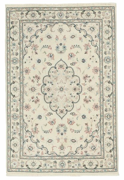  Persan Nain 9La Sherkat Farsh Covor 100X150 Verde/Galben