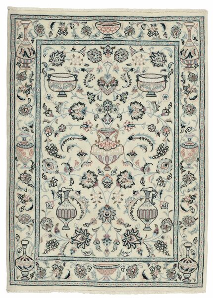 Kashmar Teppich 108X150 Grün/Dunkelgrün Wolle, Persien/Iran