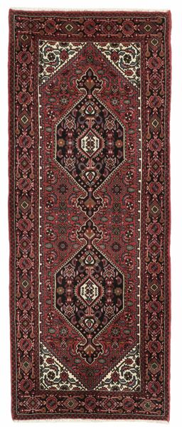 Dywan Orientalny Gholtogh 62X162 Chodnikowy Czarny/Ciemnoczerwony (Wełna, Persja/Iran)